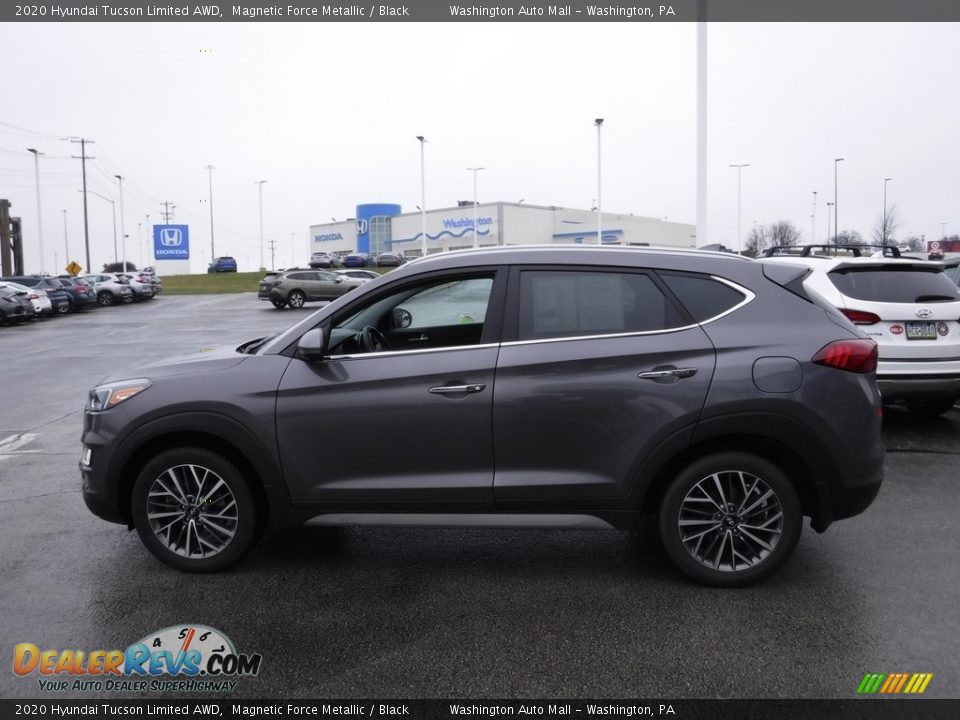 2020 Hyundai Tucson Limited AWD Magnetic Force Metallic / Black Photo #4