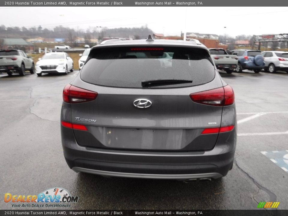 2020 Hyundai Tucson Limited AWD Magnetic Force Metallic / Black Photo #6