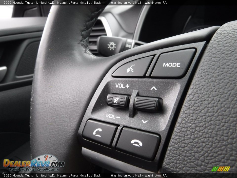 2020 Hyundai Tucson Limited AWD Magnetic Force Metallic / Black Photo #22