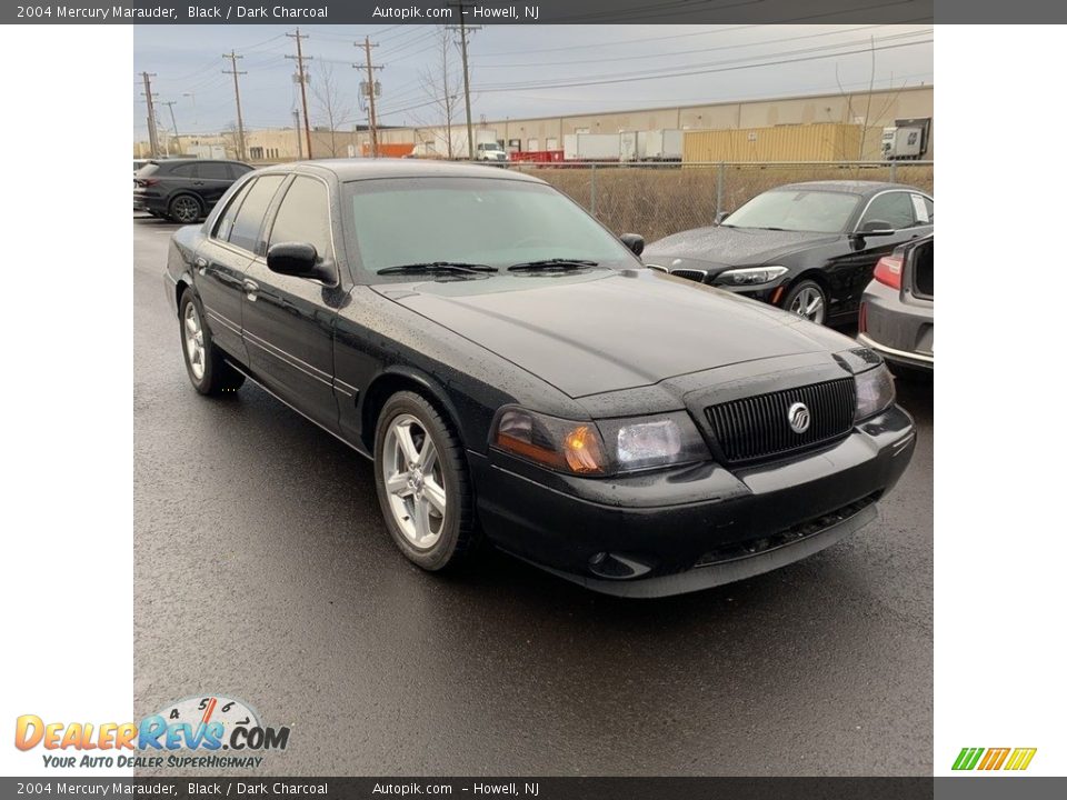 2004 Mercury Marauder Black / Dark Charcoal Photo #3