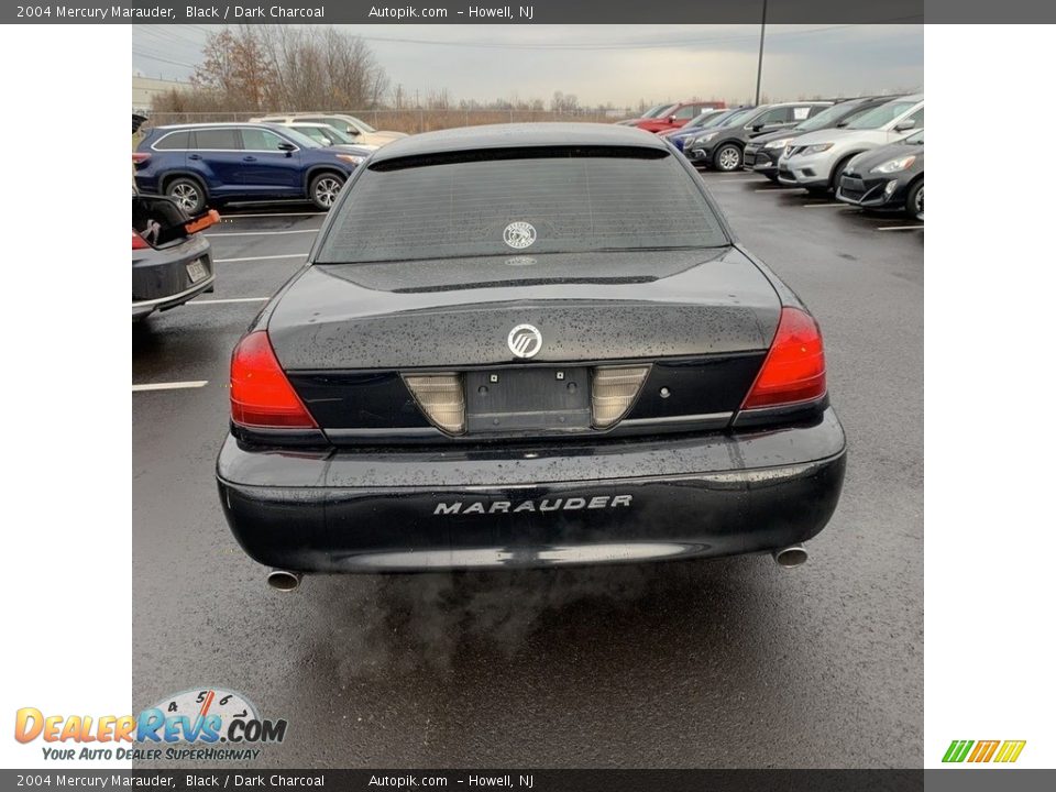 2004 Mercury Marauder Black / Dark Charcoal Photo #5