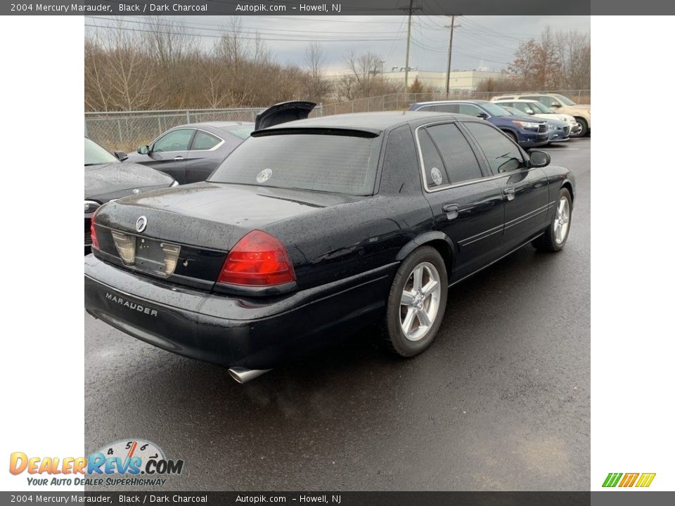 2004 Mercury Marauder Black / Dark Charcoal Photo #6