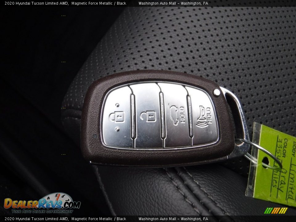 2020 Hyundai Tucson Limited AWD Magnetic Force Metallic / Black Photo #29