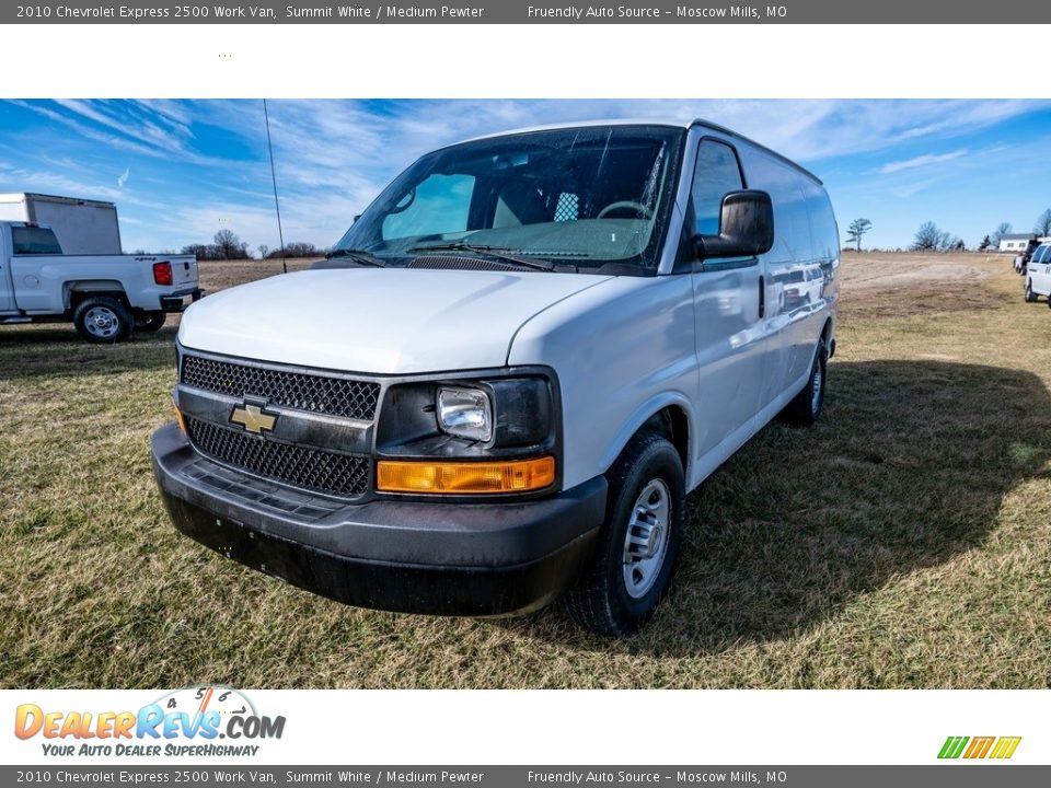 2010 Chevrolet Express 2500 Work Van Summit White / Medium Pewter Photo #8