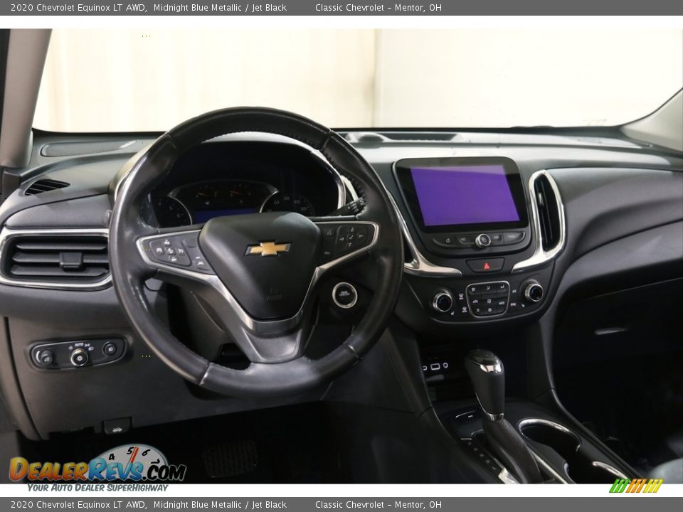 2020 Chevrolet Equinox LT AWD Midnight Blue Metallic / Jet Black Photo #6