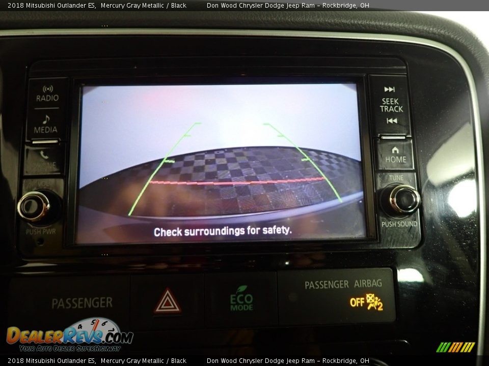 2018 Mitsubishi Outlander ES Mercury Gray Metallic / Black Photo #2