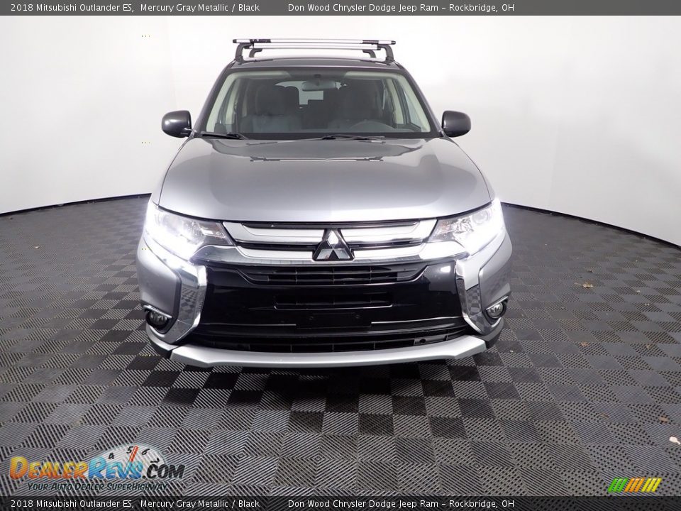 2018 Mitsubishi Outlander ES Mercury Gray Metallic / Black Photo #4