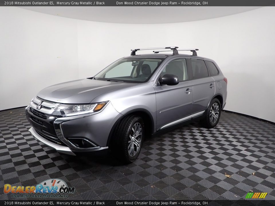 2018 Mitsubishi Outlander ES Mercury Gray Metallic / Black Photo #5