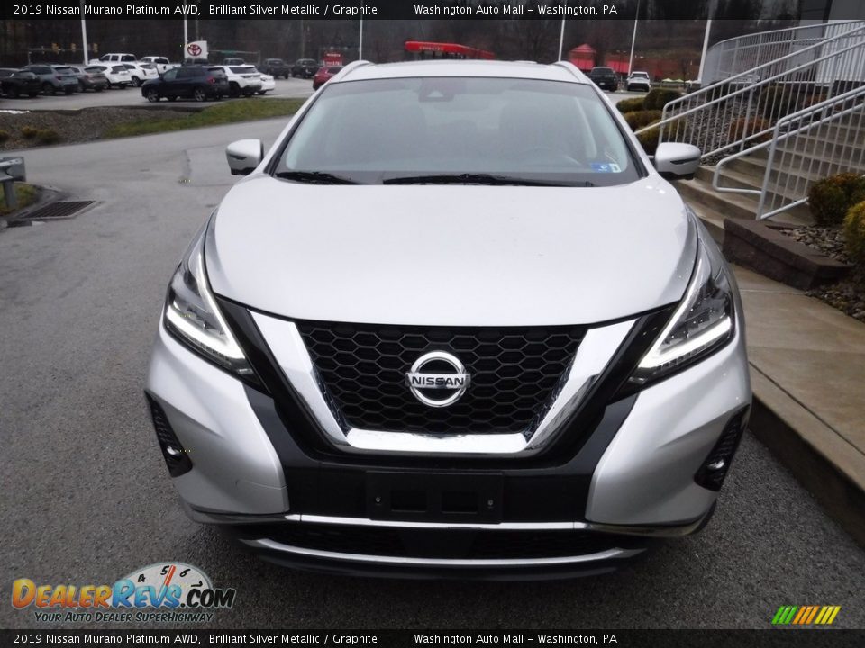 2019 Nissan Murano Platinum AWD Brilliant Silver Metallic / Graphite Photo #11