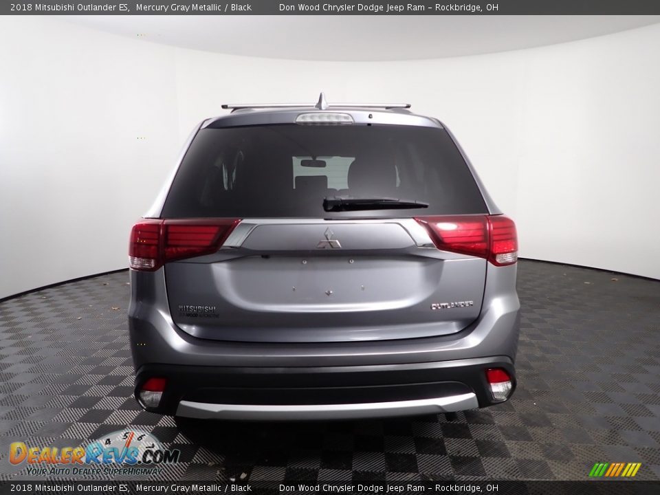 2018 Mitsubishi Outlander ES Mercury Gray Metallic / Black Photo #7