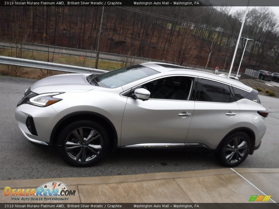 2019 Nissan Murano Platinum AWD Brilliant Silver Metallic / Graphite Photo #13