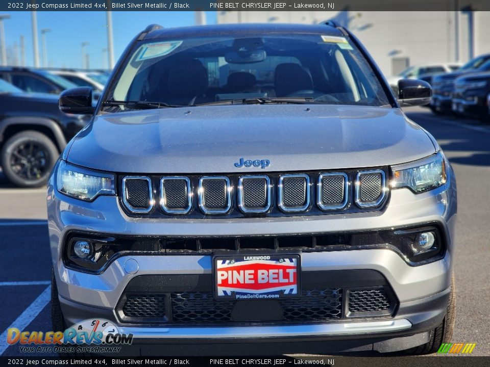 2022 Jeep Compass Limited 4x4 Billet Silver Metallic / Black Photo #2