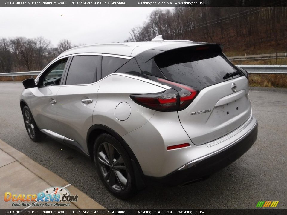 2019 Nissan Murano Platinum AWD Brilliant Silver Metallic / Graphite Photo #14