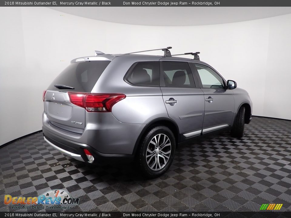 2018 Mitsubishi Outlander ES Mercury Gray Metallic / Black Photo #10