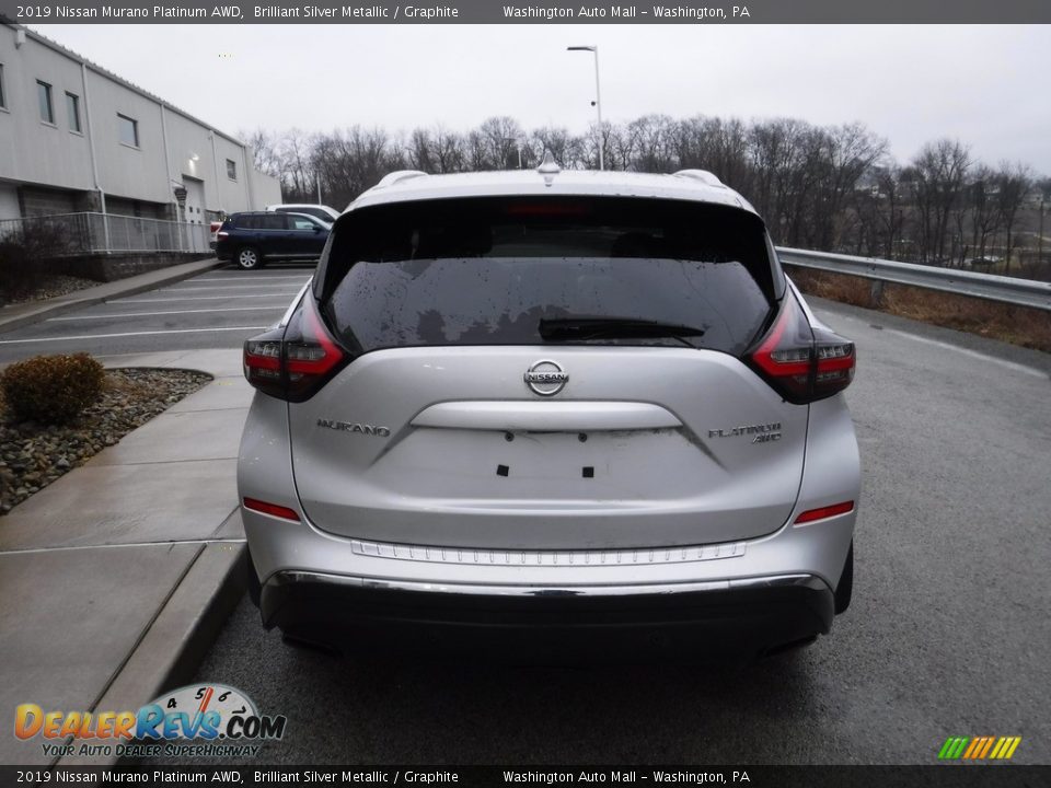 2019 Nissan Murano Platinum AWD Brilliant Silver Metallic / Graphite Photo #15