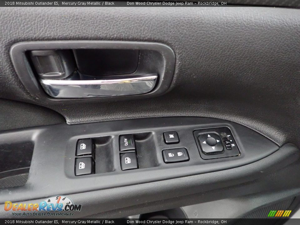 2018 Mitsubishi Outlander ES Mercury Gray Metallic / Black Photo #12