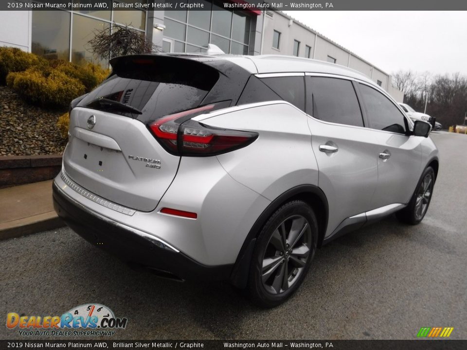 2019 Nissan Murano Platinum AWD Brilliant Silver Metallic / Graphite Photo #17