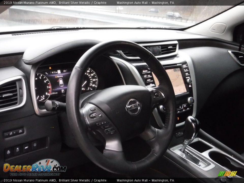 2019 Nissan Murano Platinum AWD Brilliant Silver Metallic / Graphite Photo #21