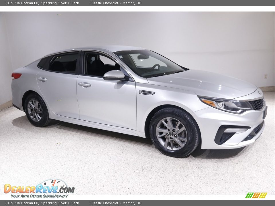 2019 Kia Optima LX Sparkling Silver / Black Photo #1