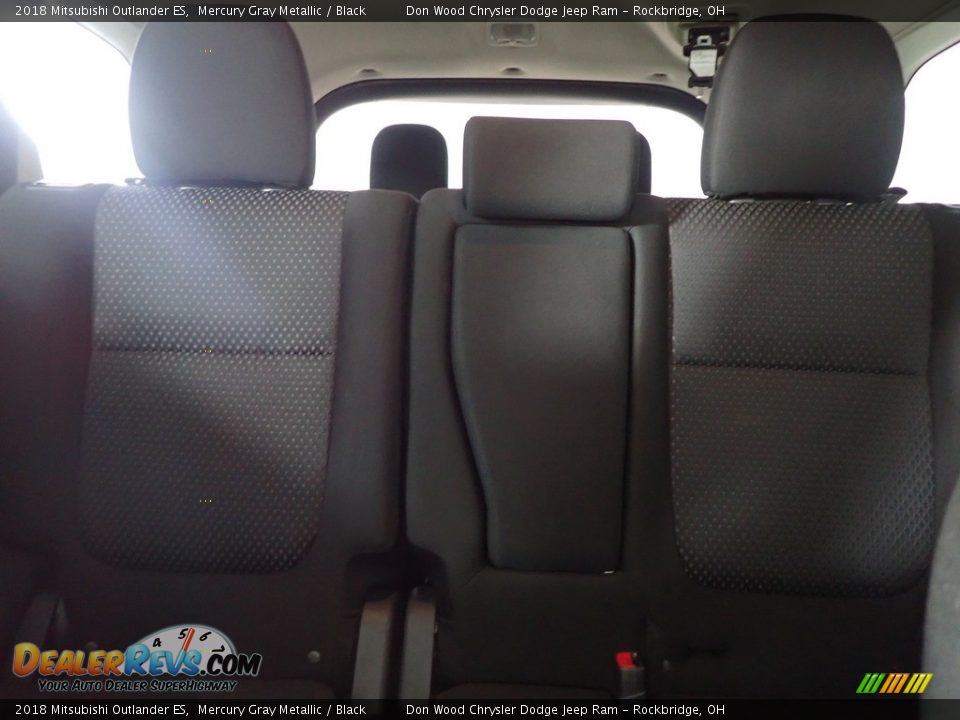 2018 Mitsubishi Outlander ES Mercury Gray Metallic / Black Photo #21