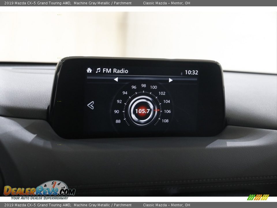 2019 Mazda CX-5 Grand Touring AWD Machine Gray Metallic / Parchment Photo #11