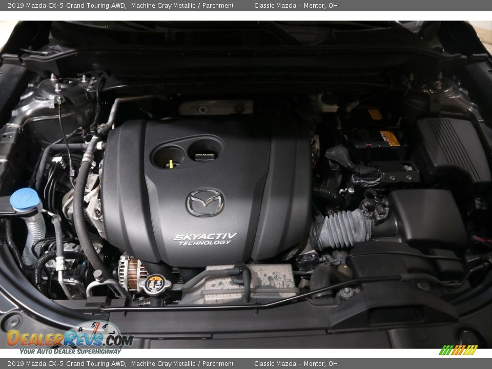 2019 Mazda CX-5 Grand Touring AWD Machine Gray Metallic / Parchment Photo #20
