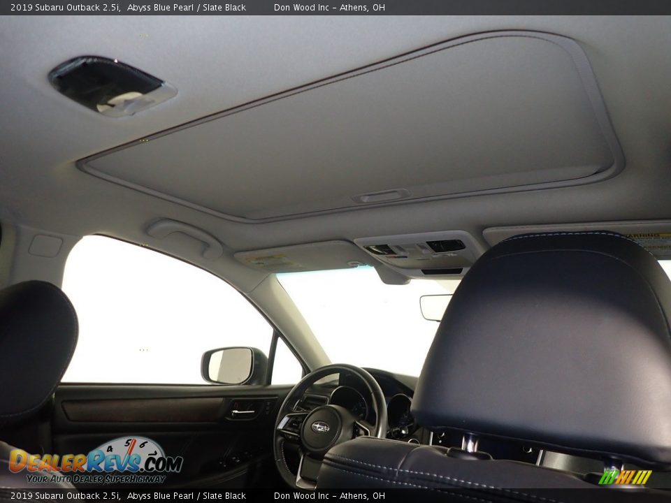 2019 Subaru Outback 2.5i Abyss Blue Pearl / Slate Black Photo #2