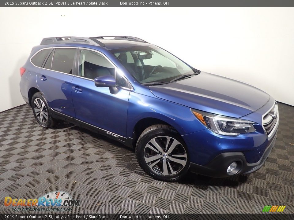 2019 Subaru Outback 2.5i Abyss Blue Pearl / Slate Black Photo #5