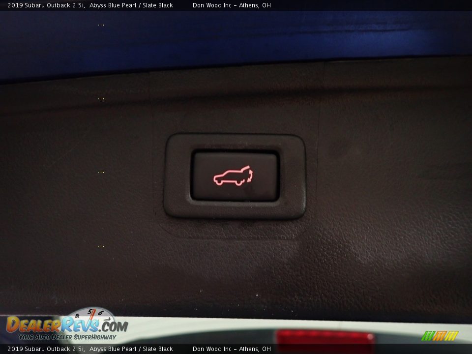 2019 Subaru Outback 2.5i Abyss Blue Pearl / Slate Black Photo #15