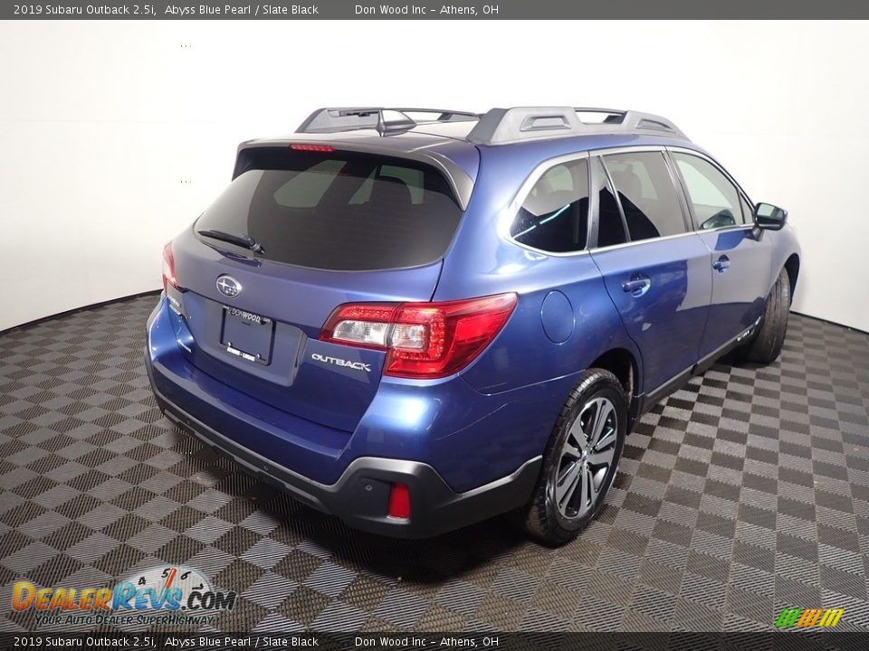2019 Subaru Outback 2.5i Abyss Blue Pearl / Slate Black Photo #18
