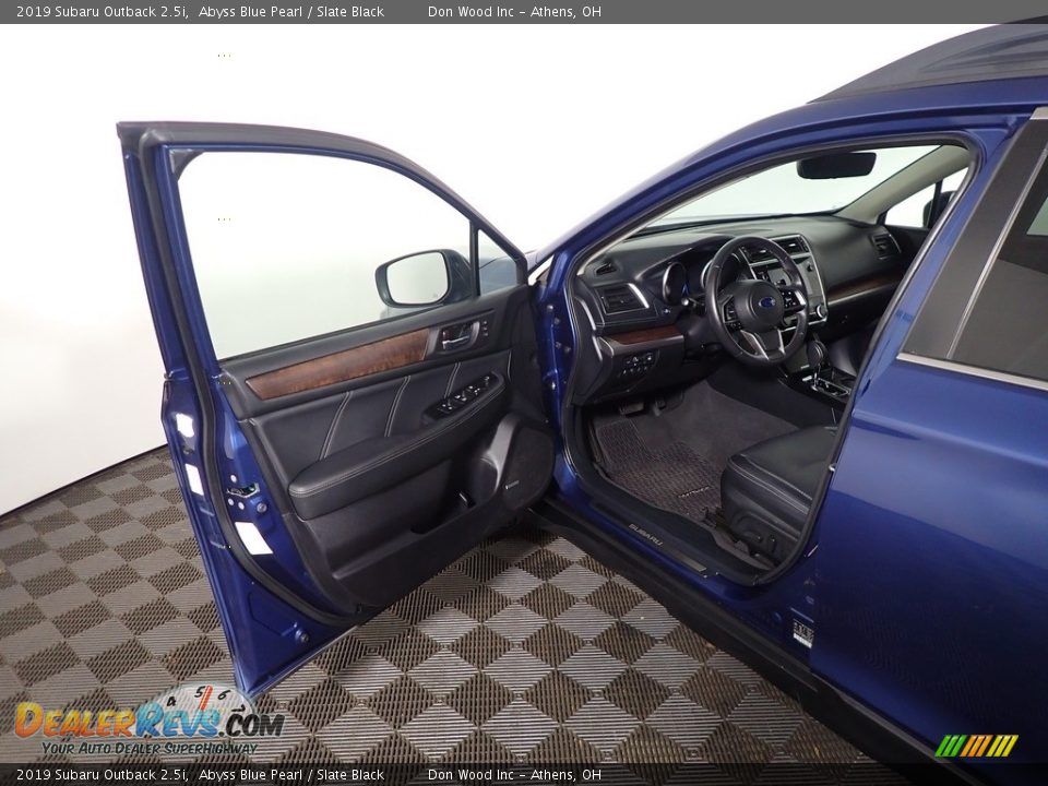 2019 Subaru Outback 2.5i Abyss Blue Pearl / Slate Black Photo #19