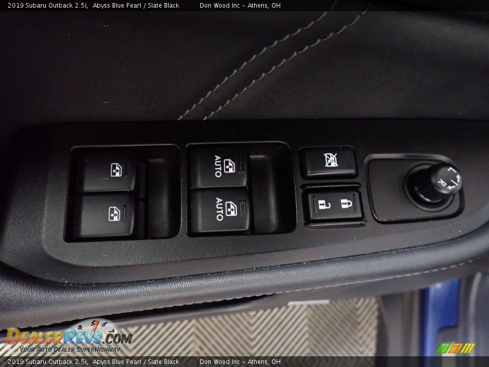 2019 Subaru Outback 2.5i Abyss Blue Pearl / Slate Black Photo #20