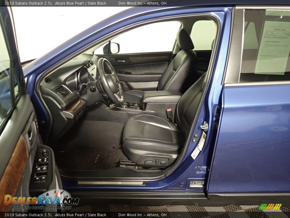 2019 Subaru Outback 2.5i Abyss Blue Pearl / Slate Black Photo #21