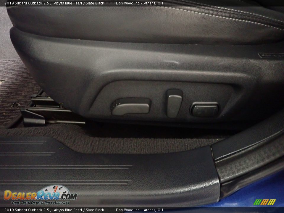 2019 Subaru Outback 2.5i Abyss Blue Pearl / Slate Black Photo #22