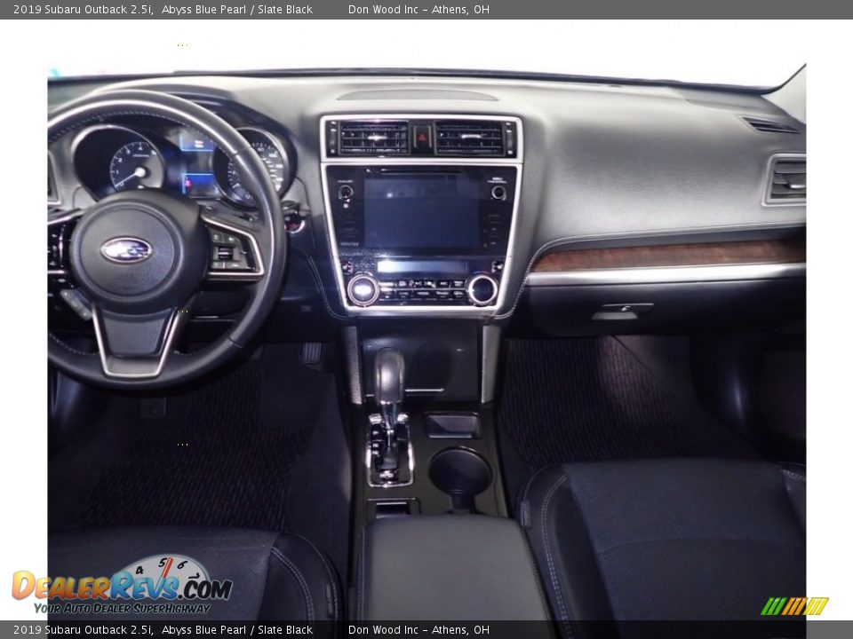 2019 Subaru Outback 2.5i Abyss Blue Pearl / Slate Black Photo #24