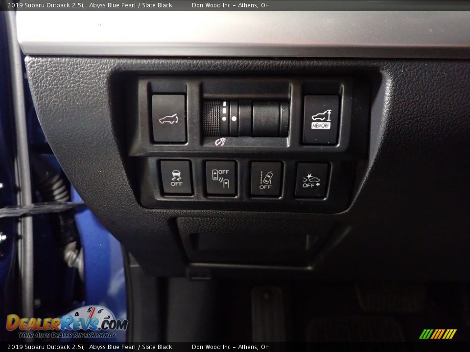 2019 Subaru Outback 2.5i Abyss Blue Pearl / Slate Black Photo #29
