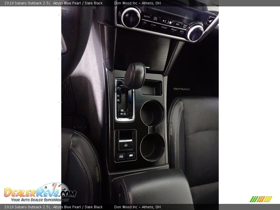 2019 Subaru Outback 2.5i Abyss Blue Pearl / Slate Black Photo #30