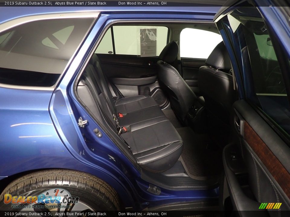 2019 Subaru Outback 2.5i Abyss Blue Pearl / Slate Black Photo #35