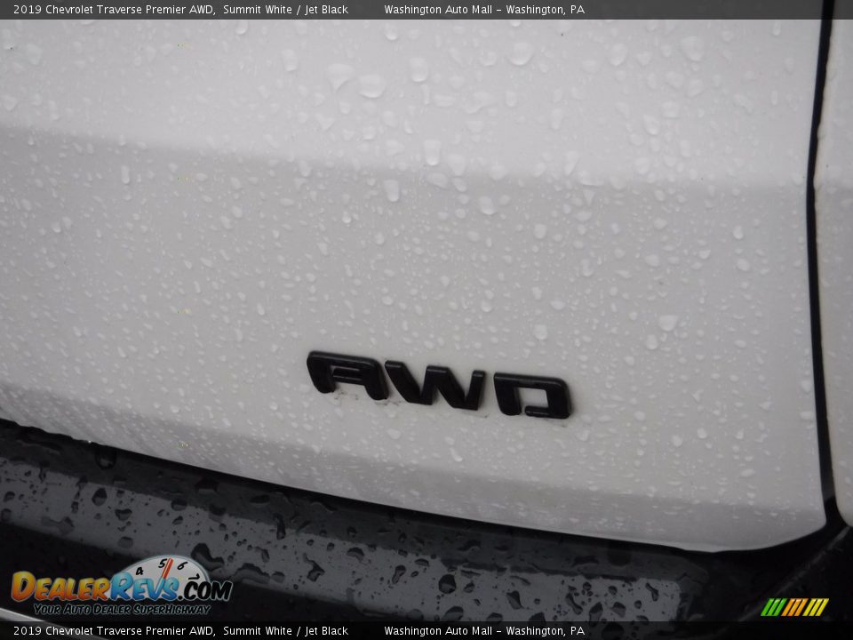 2019 Chevrolet Traverse Premier AWD Summit White / Jet Black Photo #20
