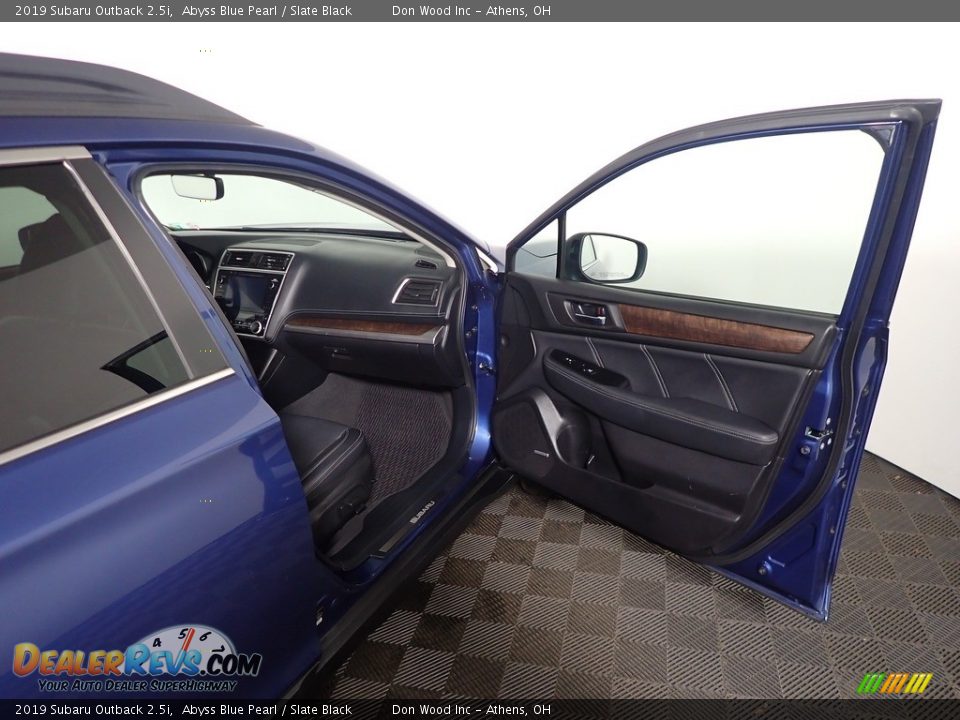 2019 Subaru Outback 2.5i Abyss Blue Pearl / Slate Black Photo #36
