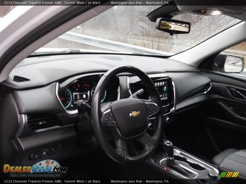 2019 Chevrolet Traverse Premier AWD Summit White / Jet Black Photo #22