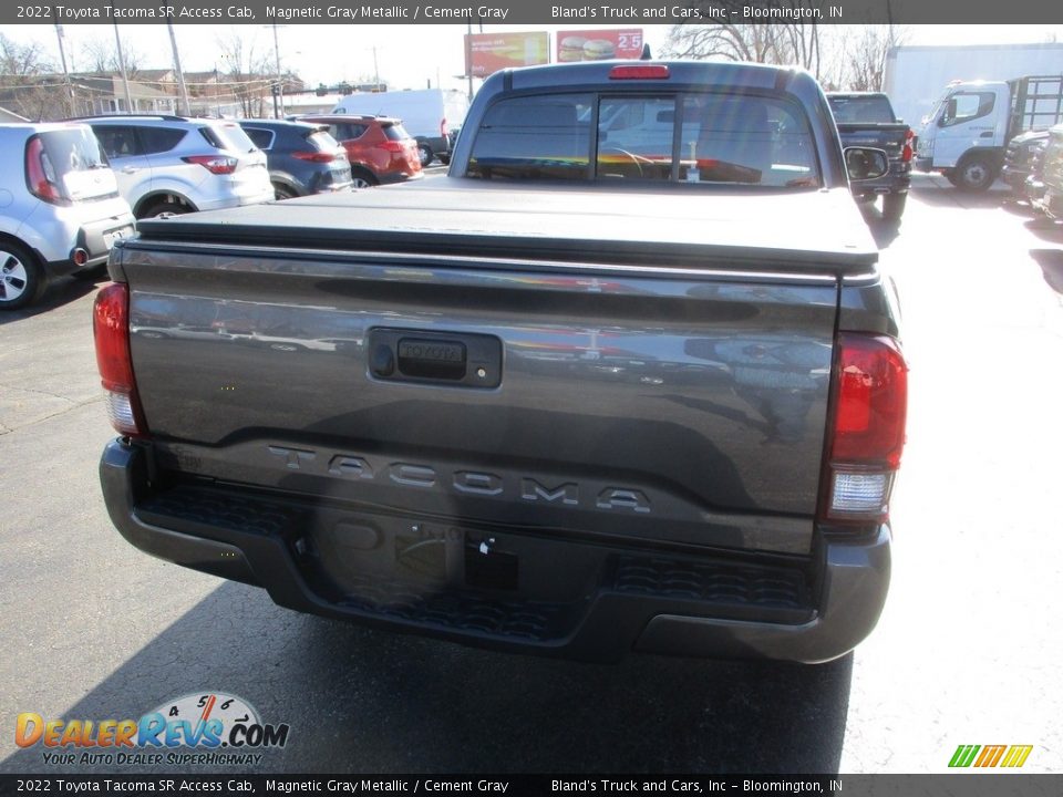 2022 Toyota Tacoma SR Access Cab Magnetic Gray Metallic / Cement Gray Photo #24