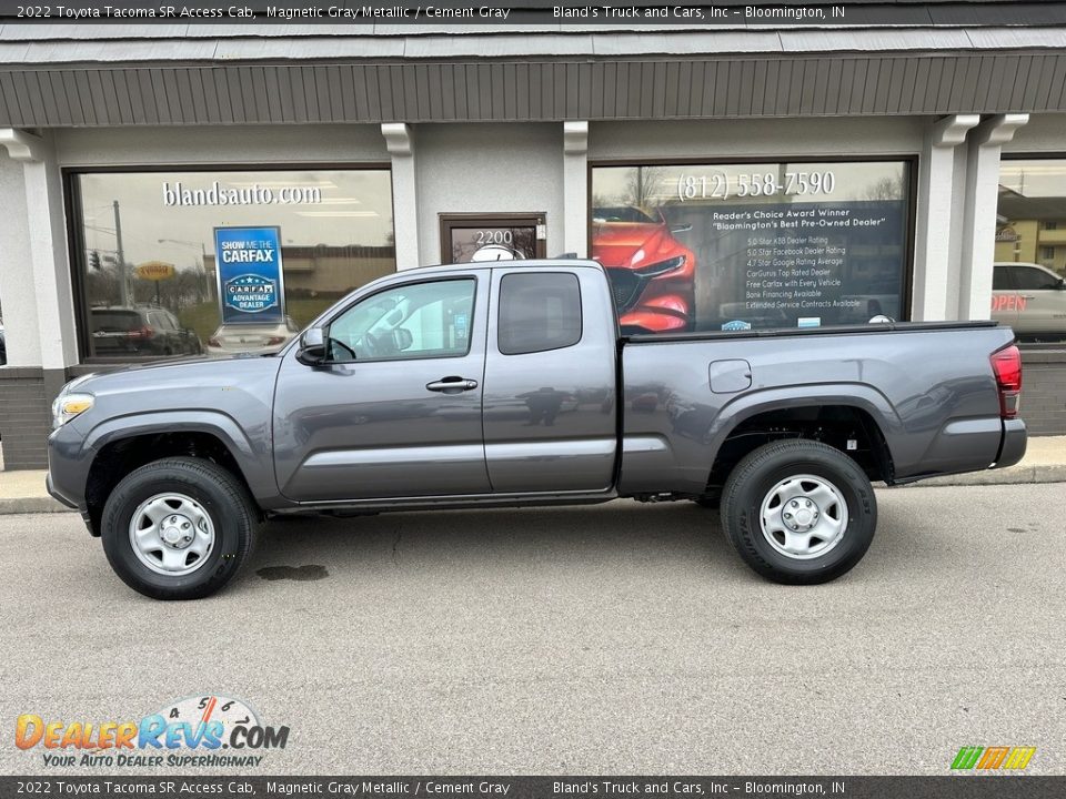 2022 Toyota Tacoma SR Access Cab Magnetic Gray Metallic / Cement Gray Photo #1