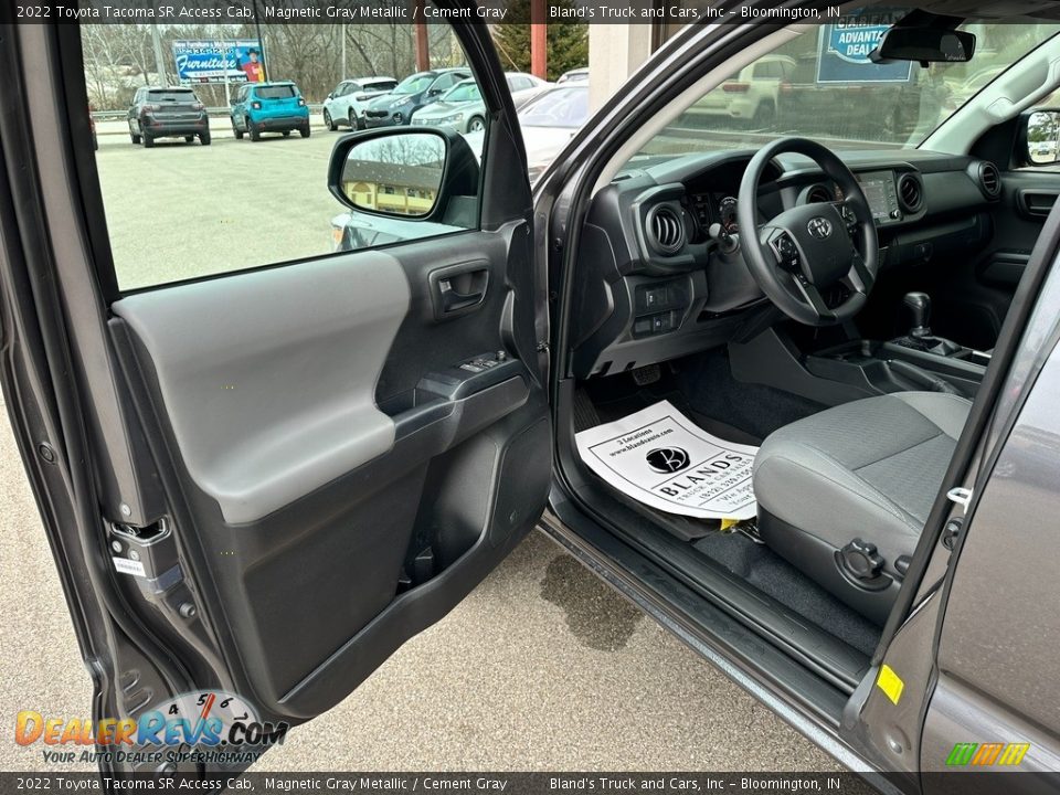 Front Seat of 2022 Toyota Tacoma SR Access Cab Photo #3