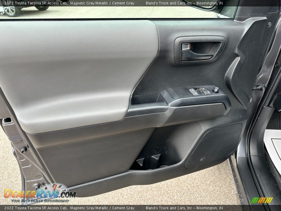 Door Panel of 2022 Toyota Tacoma SR Access Cab Photo #4