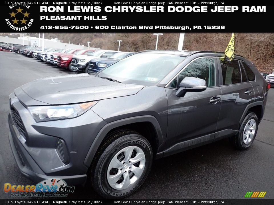 2019 Toyota RAV4 LE AWD Magnetic Gray Metallic / Black Photo #1