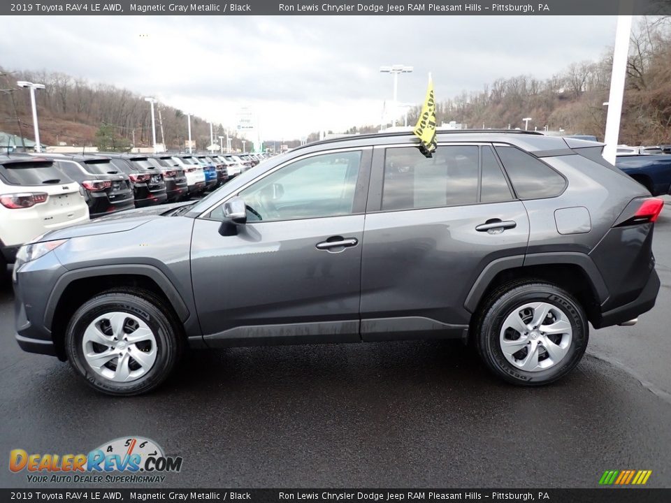 2019 Toyota RAV4 LE AWD Magnetic Gray Metallic / Black Photo #2