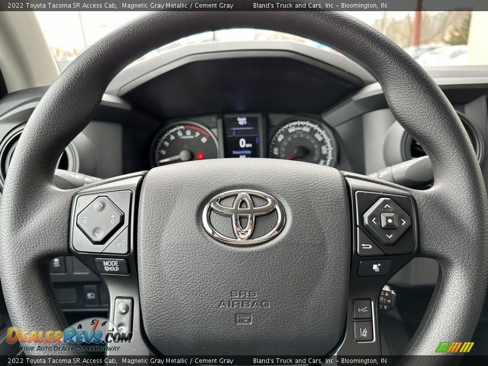 2022 Toyota Tacoma SR Access Cab Steering Wheel Photo #10
