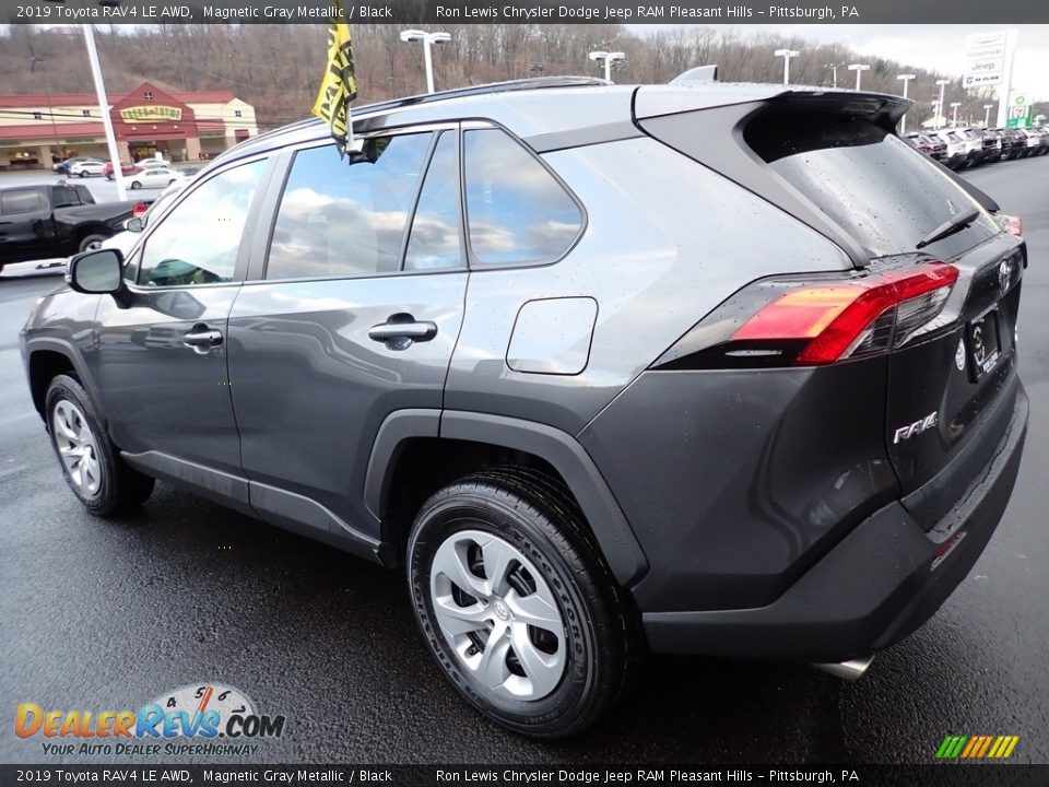 2019 Toyota RAV4 LE AWD Magnetic Gray Metallic / Black Photo #3