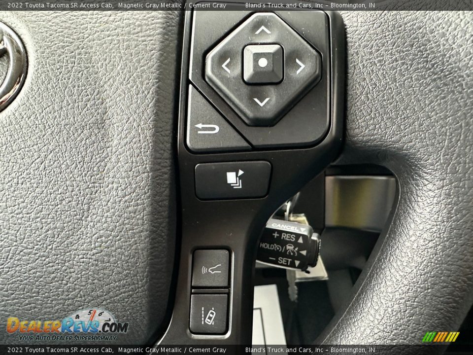 2022 Toyota Tacoma SR Access Cab Steering Wheel Photo #12